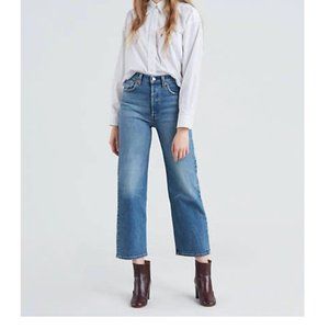 Levi's Ribcage Straight Ankle Jeans Size 28